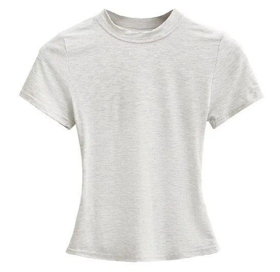 Camiseta Básica de Color Liso