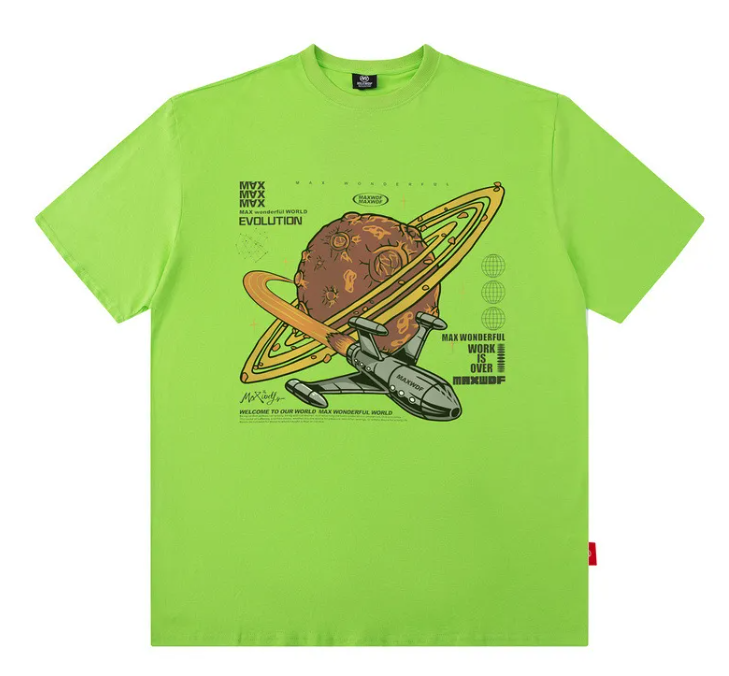 Camiseta Estampada Estilo Urbano para Hombre