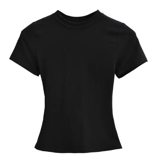 Camiseta Básica de Color Liso