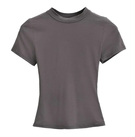 Camiseta Básica de Color Liso
