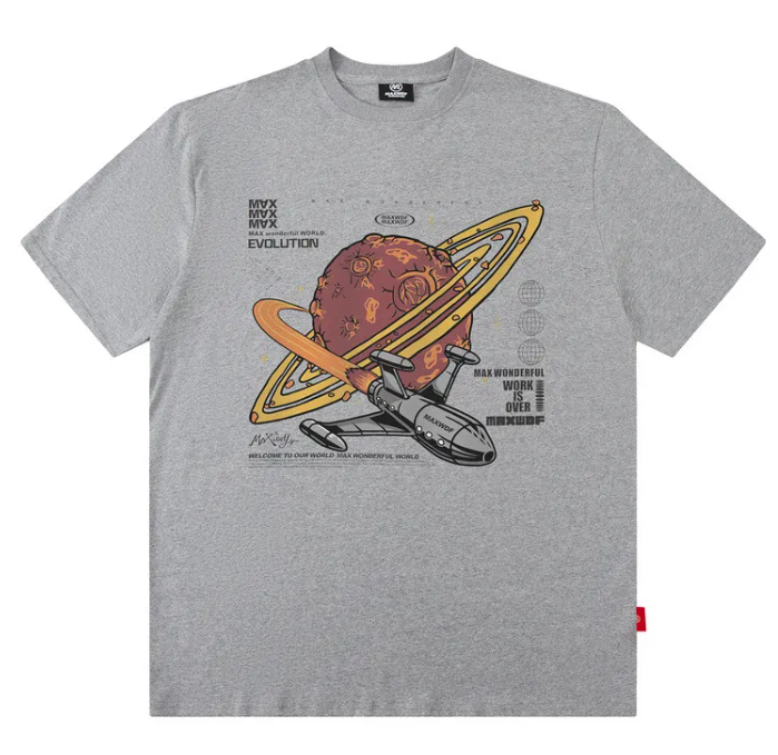 Camiseta Estampada Estilo Urbano para Hombre