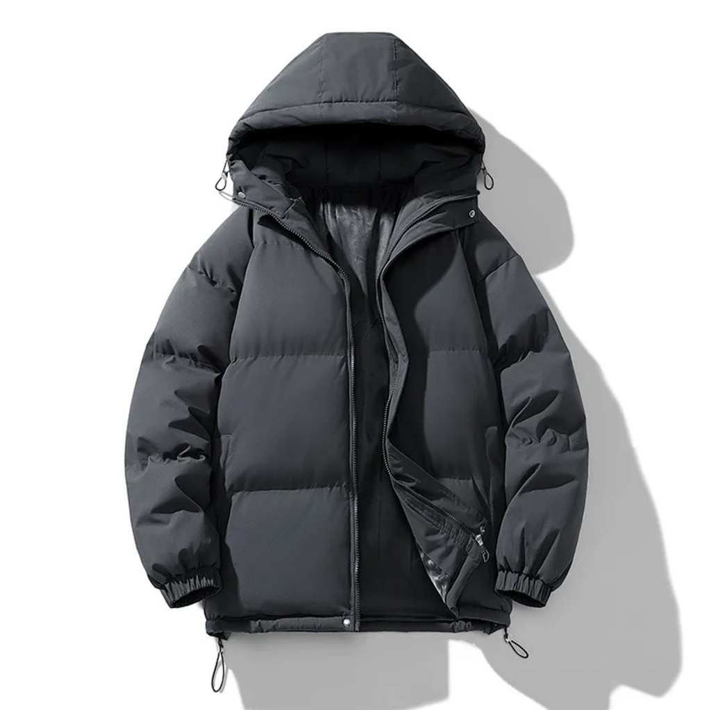 Chaqueta Acolchada con Capucha para Hombre