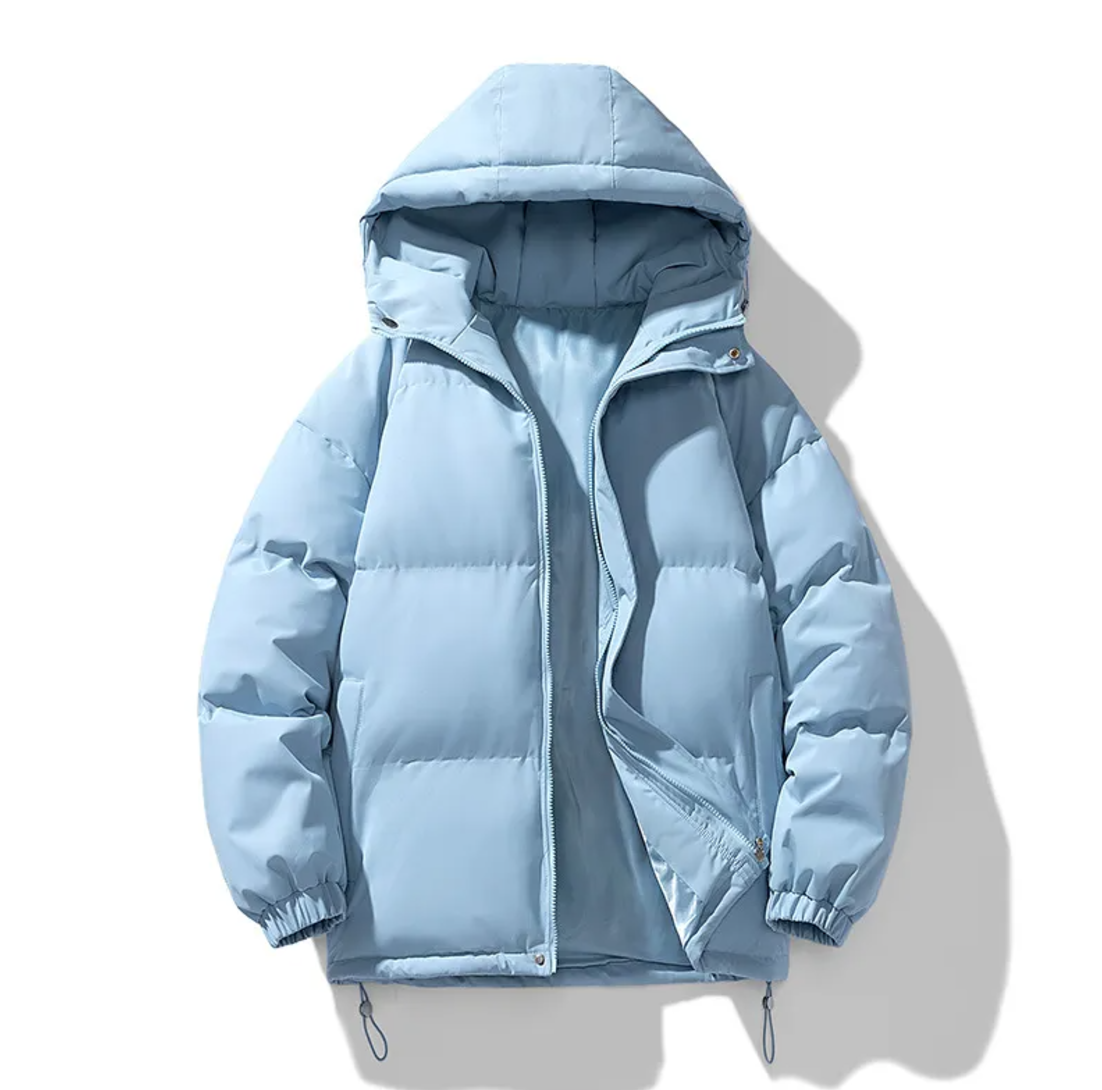 Chaqueta Acolchada con Capucha para Hombre