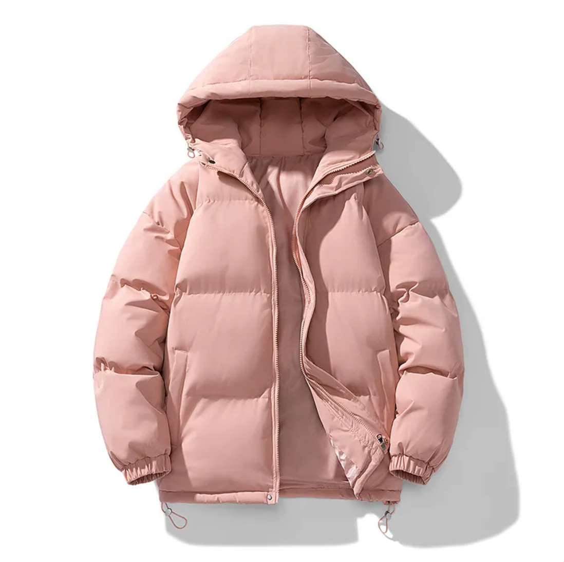 Chaqueta Acolchada con Capucha para Hombre
