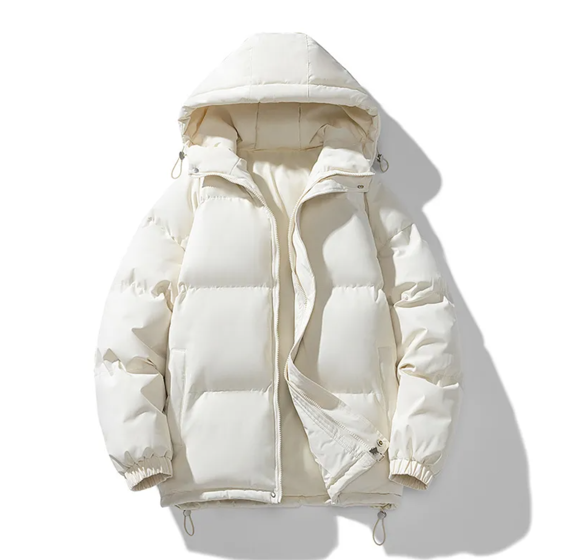 Chaqueta Acolchada con Capucha para Hombre