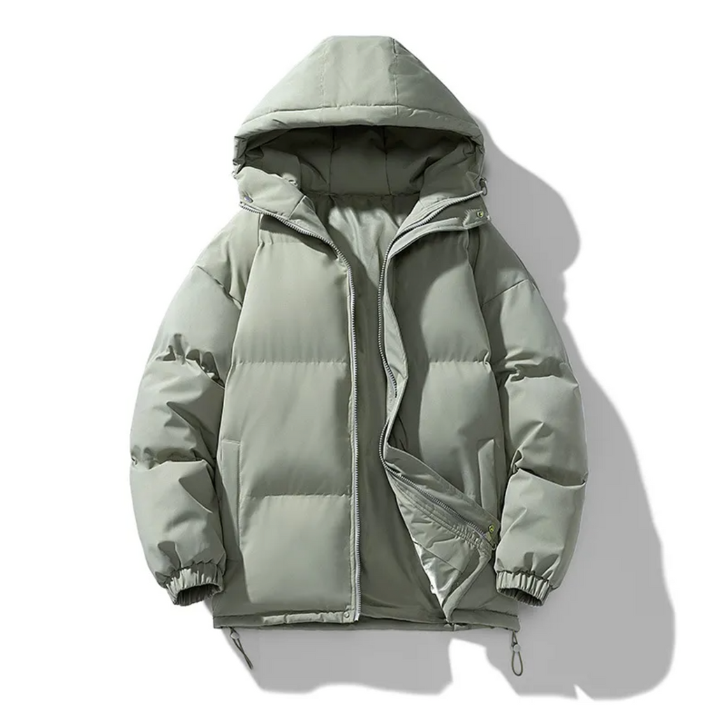 Chaqueta Acolchada con Capucha para Hombre