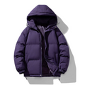 Chaqueta Acolchada con Capucha para Hombre