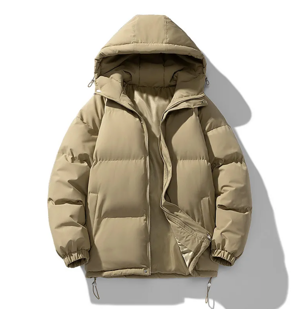 Chaqueta Acolchada con Capucha para Hombre